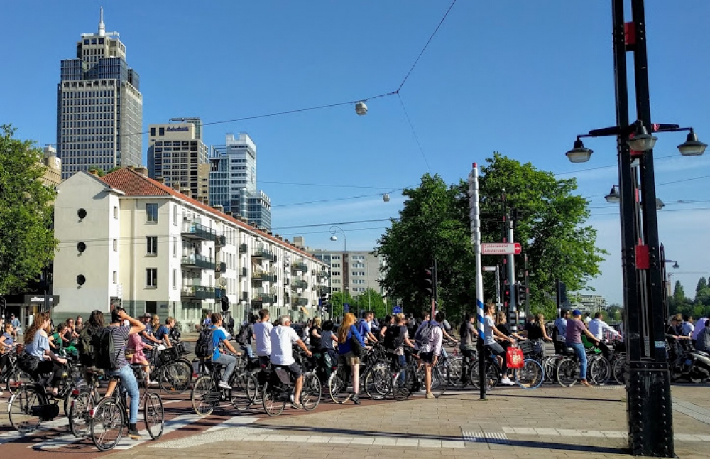 Amsterdam fietsfile